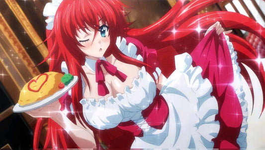 Rias Gremory: The Crimson-Haired Ruin Princess and Ultimate Waifu of High School DxD ❤️‍🔥👑
